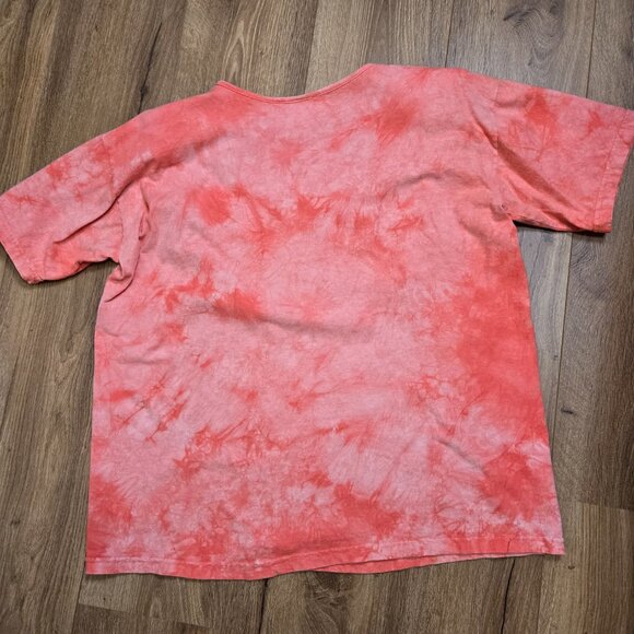 Arriba Concepts Women's Summer Casual Coral Tee Pullover w/fringe Short Sleeves - Picture 2 of 6